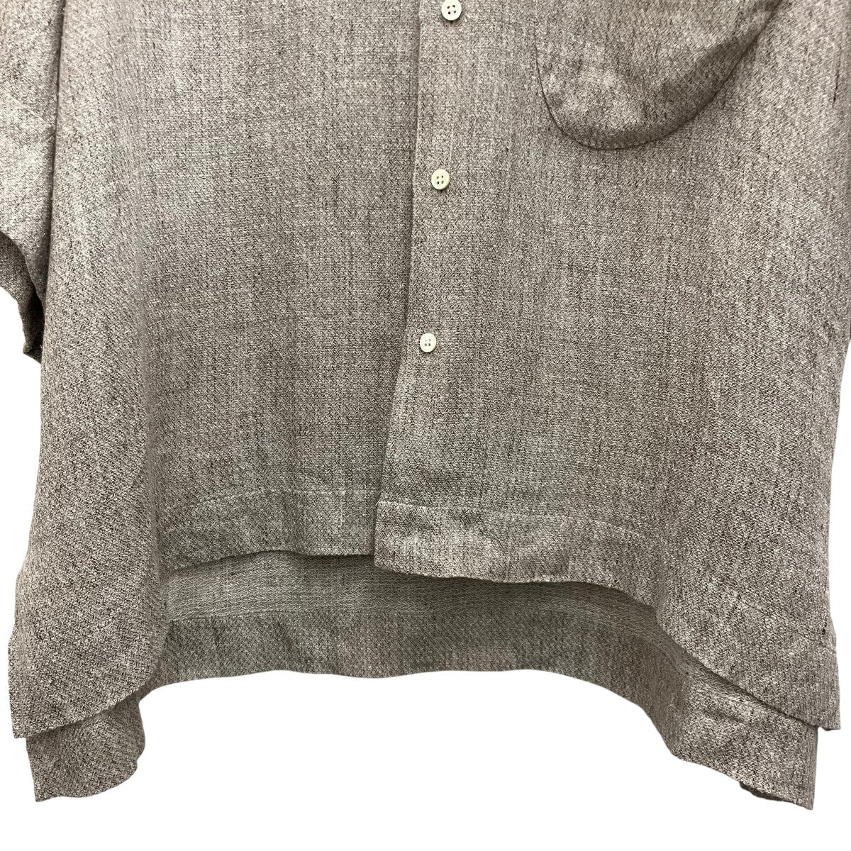 BY H． リネン×シルク半袖シャツ 古着・中古-4枚目のアイテム画像