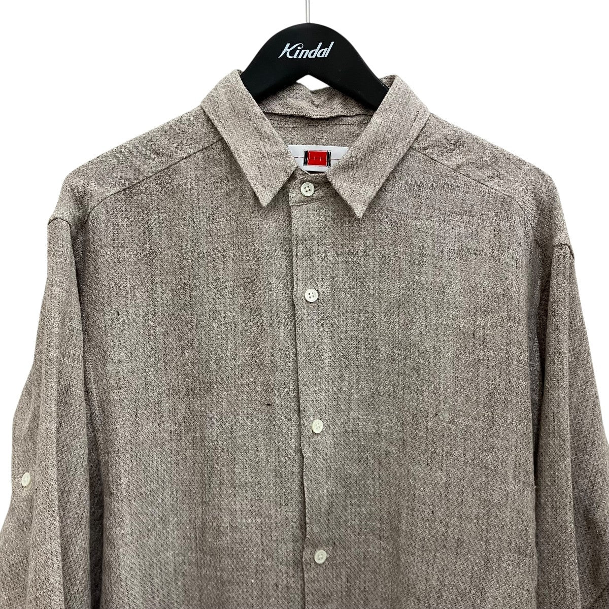 BY H． 【SILK LINEN GUJI SH】リネン×シルクシャツ24ss SH-05 古着・中古-3枚目のアイテム画像