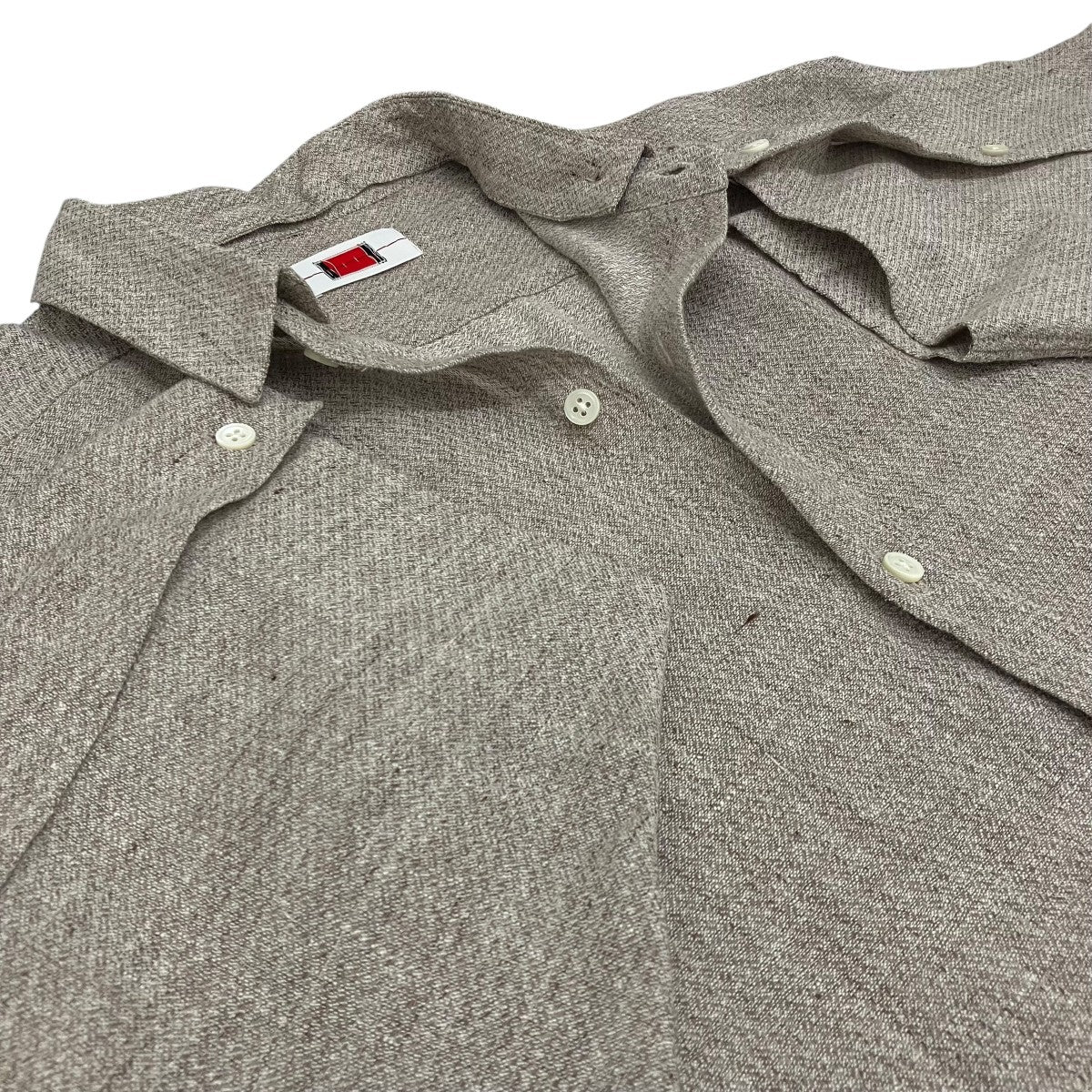 BY H． 【SILK LINEN GUJI SH】リネン×シルクシャツ24ss SH-05 古着・中古-5枚目のアイテム画像