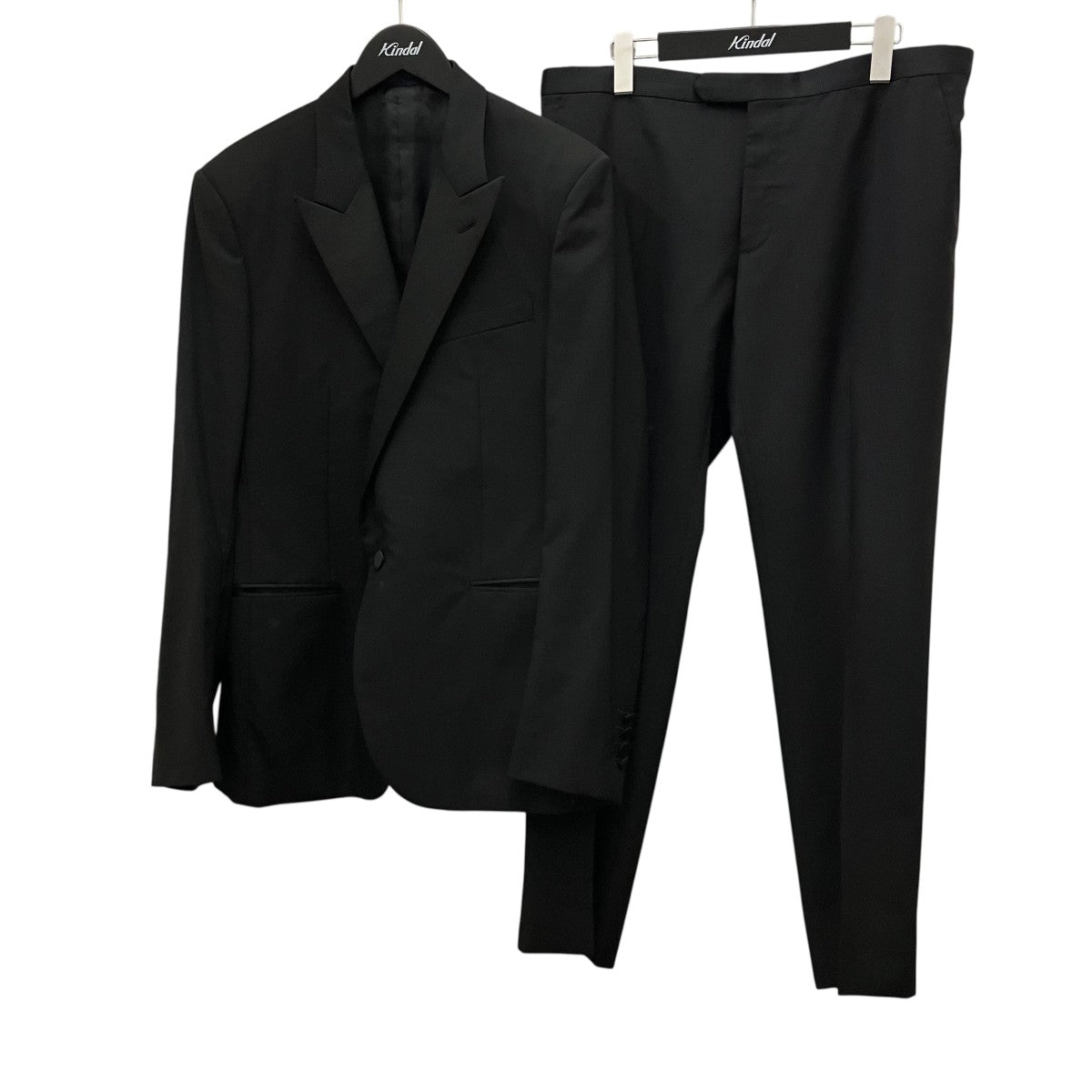 LANVIN モヘヤ混ピークドセットアップ 古着・中古-1枚目のアイテム画像