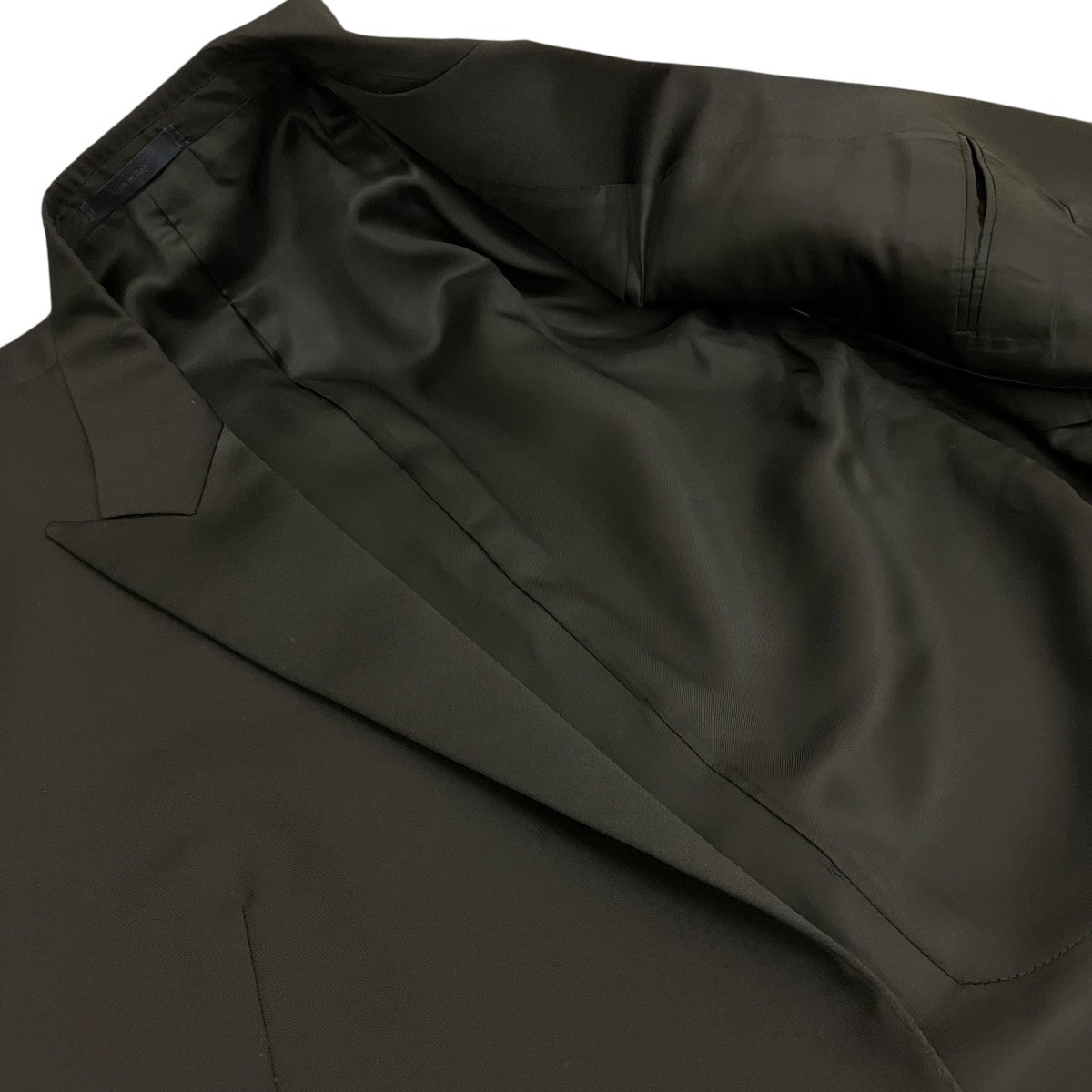 LANVIN モヘヤ混ピークドセットアップ 古着・中古-4枚目のアイテム画像