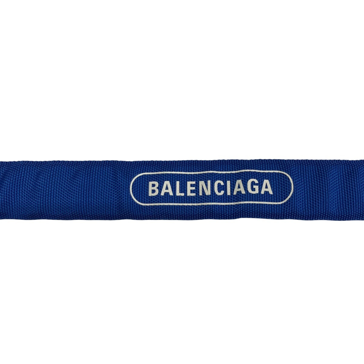 BALENCIAGA(バレンシアガ) ウェビングベルト ブルー×ブラック サイズ