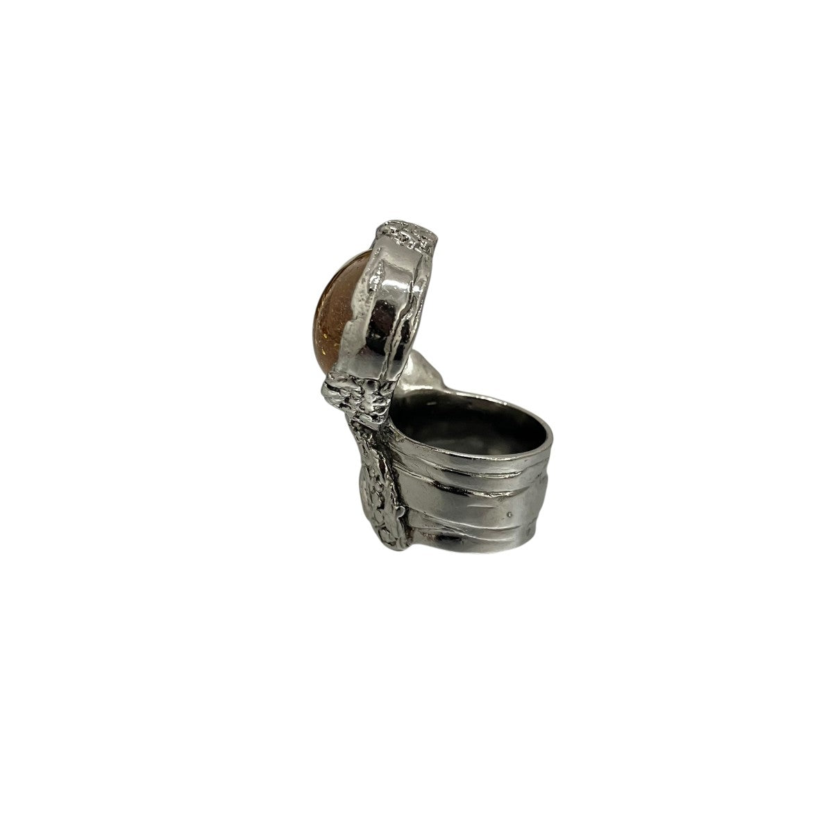 Yves Saint Laurent Rive Gauche オーバルリング 古着・中古-4枚目のアイテム画像