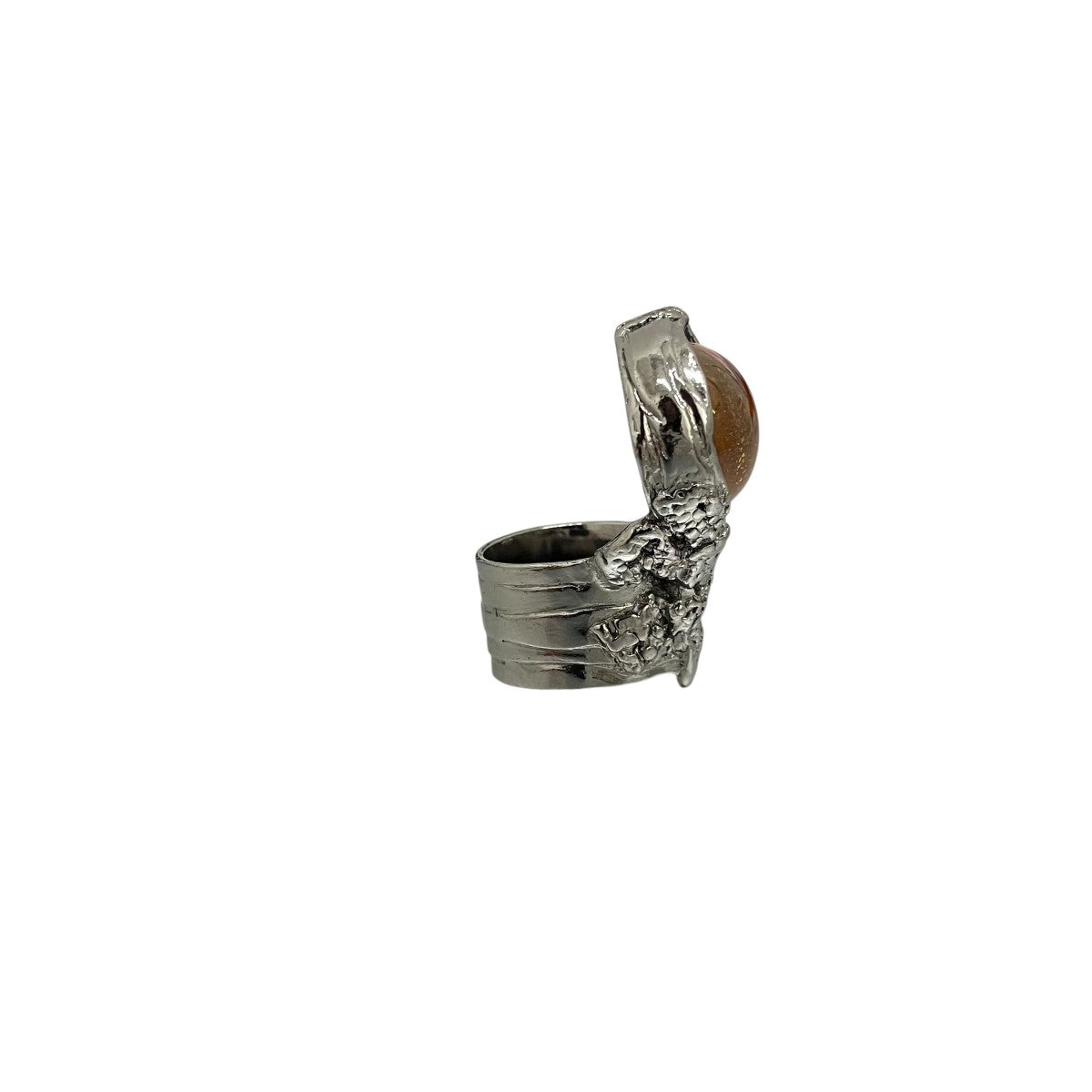 Yves Saint Laurent Rive Gauche オーバルリング 古着・中古-5枚目のアイテム画像