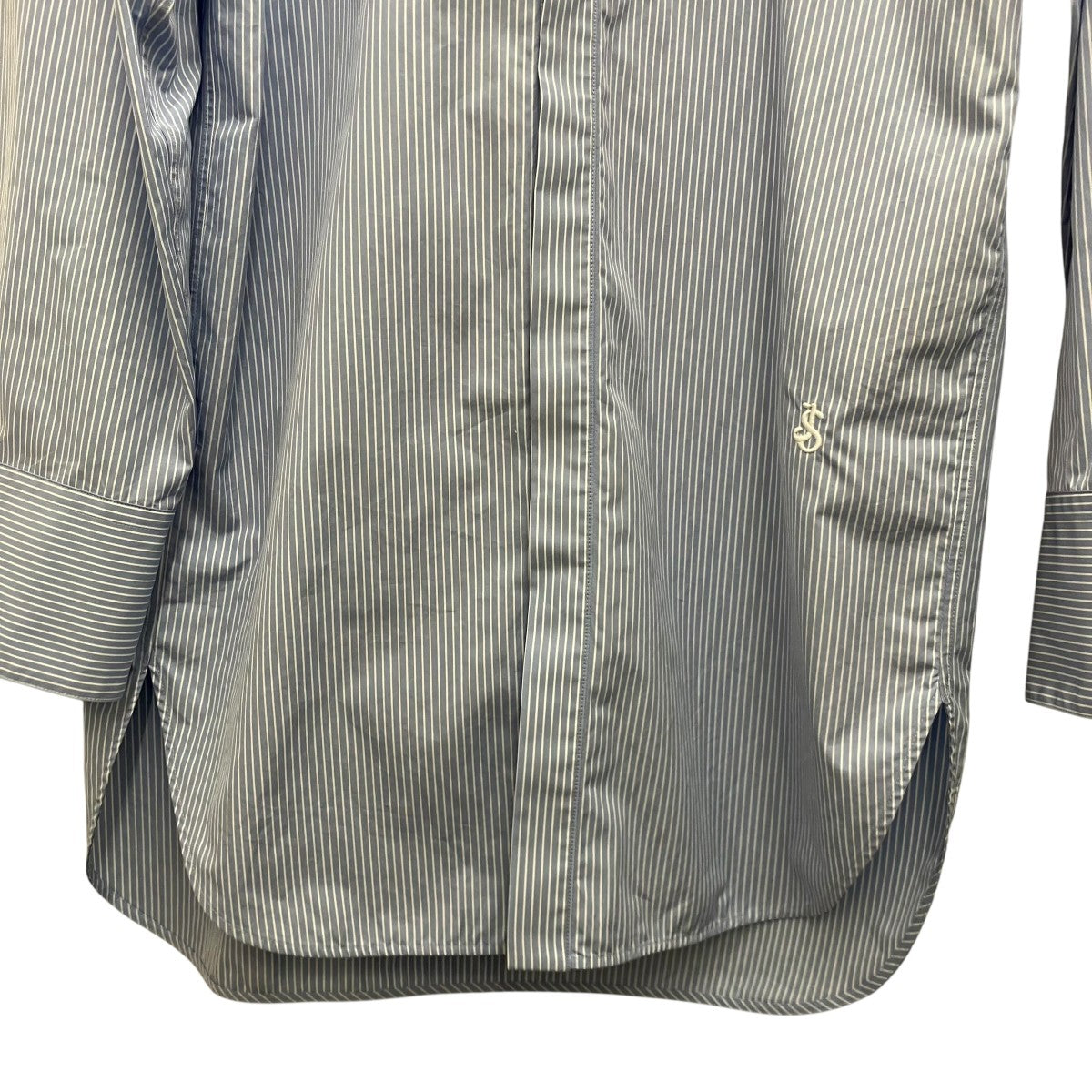 JIL SANDER 【7 DAYS SHIRTS SATURDAY STRIPES】ストライプシャツJ24DL0107 古着・中古-4枚目のアイテム画像
