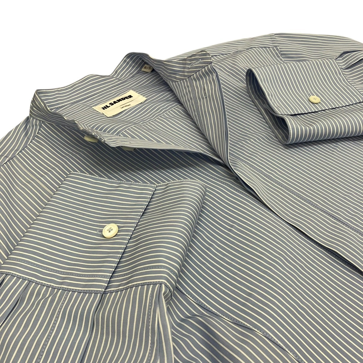 JIL SANDER 【7 DAYS SHIRTS SATURDAY STRIPES】ストライプシャツJ24DL0107 古着・中古-5枚目のアイテム画像