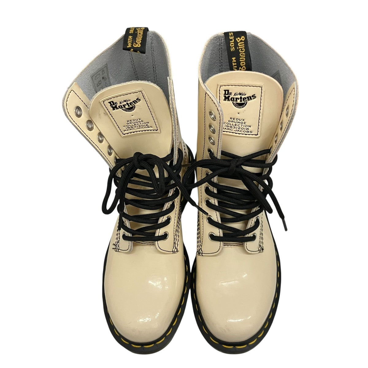 Dr．Martens×MARC JACOBS エナメル10ホールブーツ1490MJ 古着・中古-2枚目のアイテム画像