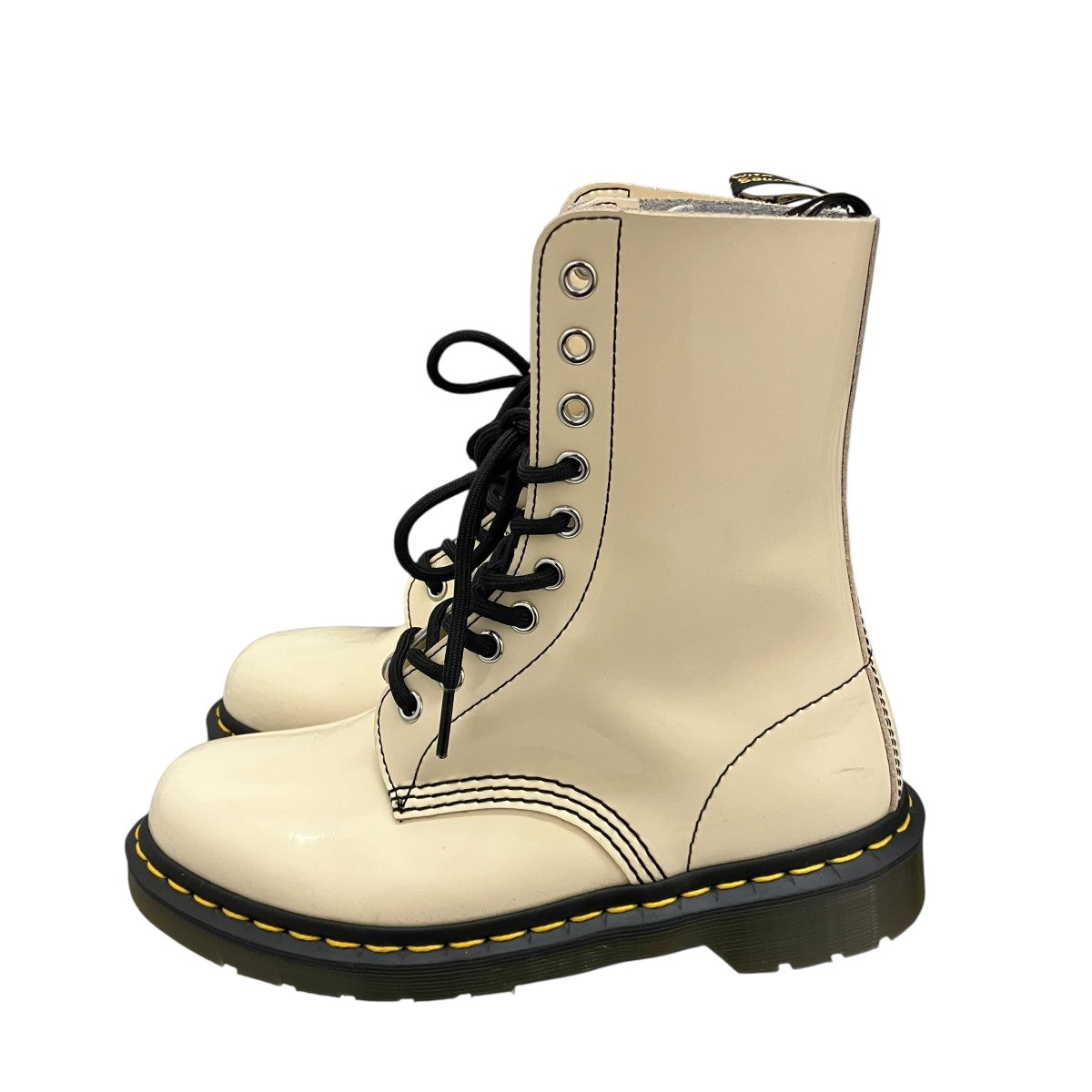 Dr．Martens×MARC JACOBS エナメル10ホールブーツ1490MJ 古着・中古-4枚目のアイテム画像