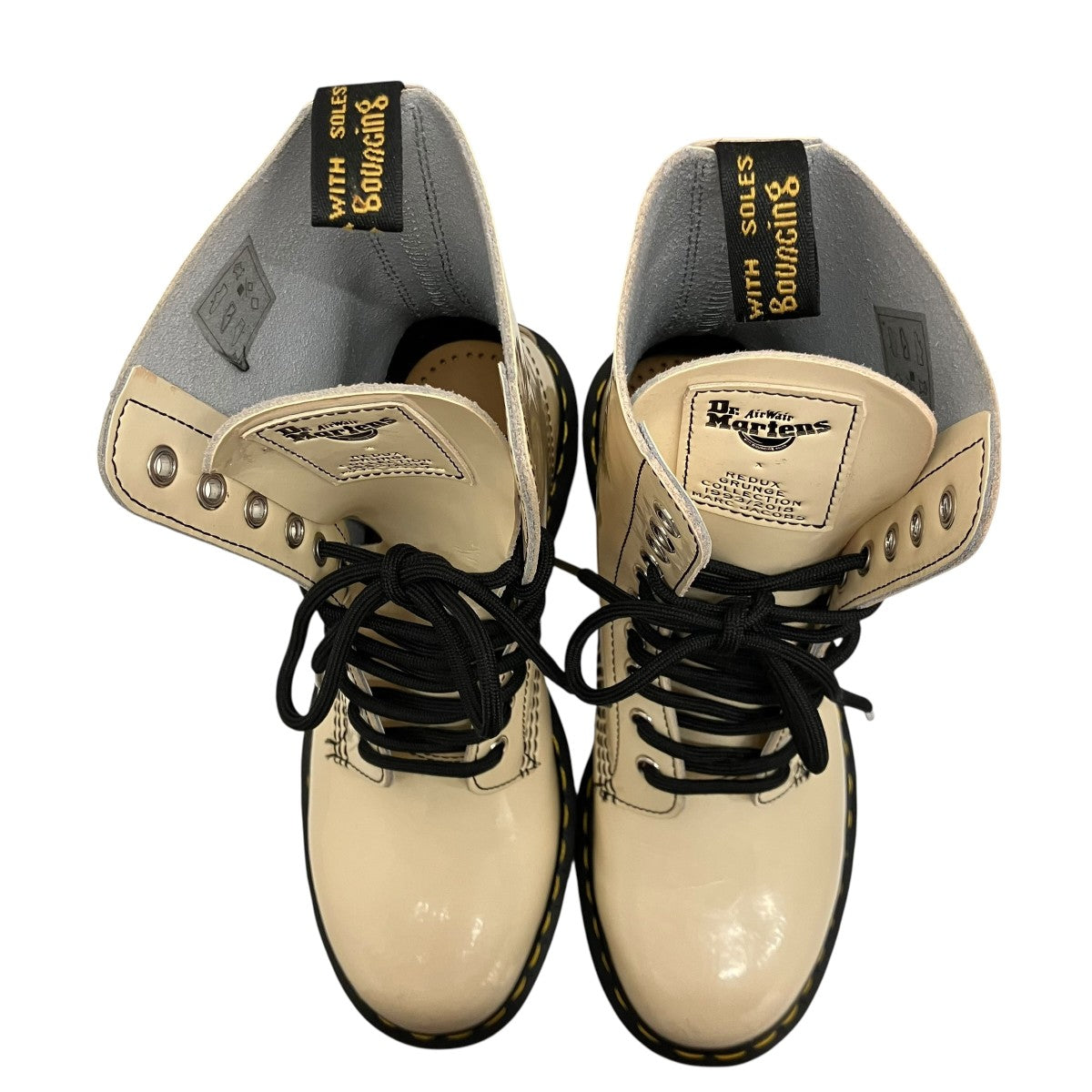Dr．Martens×MARC JACOBS エナメル10ホールブーツ1490MJ 古着・中古-5枚目のアイテム画像