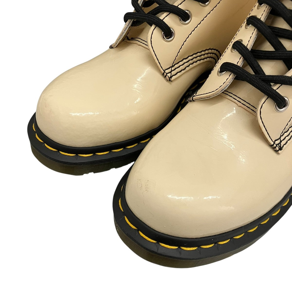 Dr．Martens×MARC JACOBS エナメル10ホールブーツ1490MJ 古着・中古-7枚目のアイテム画像