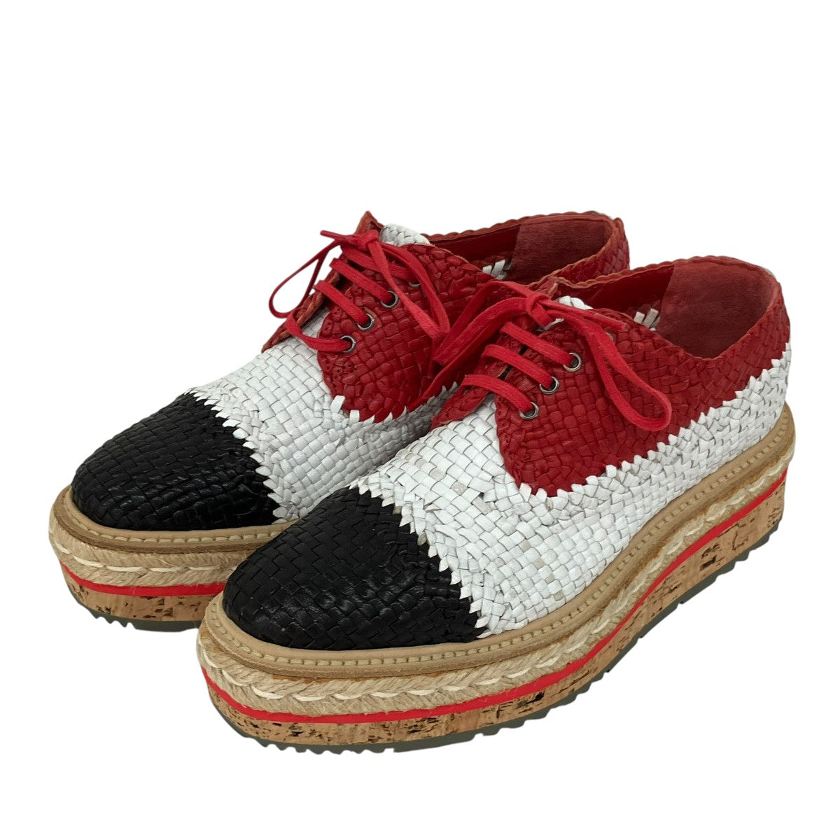 PRADA エスパドリーユシューズ 古着・中古-1枚目のアイテム画像