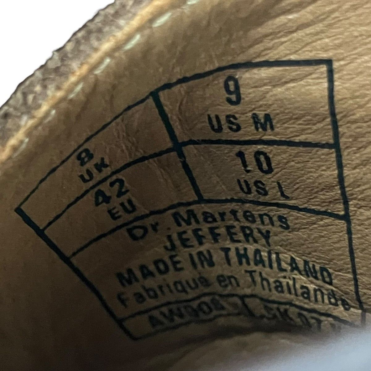 Dr．Martens スウェード8ホールブーツJEFFERY 古着・中古-7枚目のアイテム画像