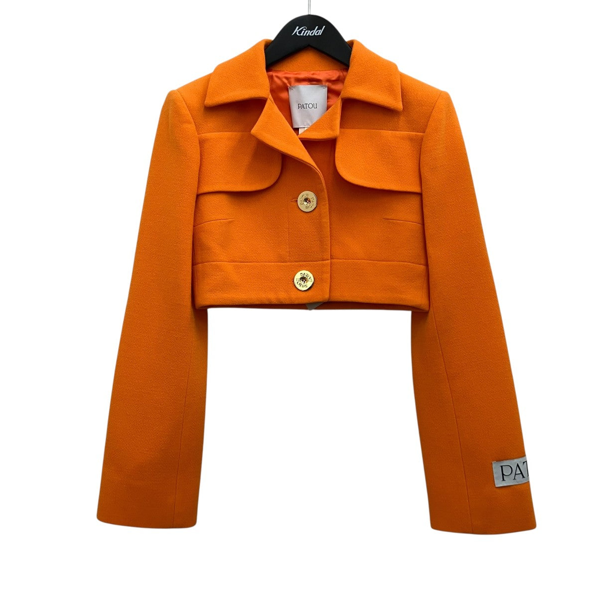 Patou クロップドジャケットJA0370169217O 古着・中古-1枚目のアイテム画像