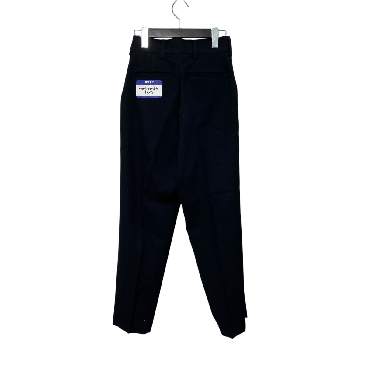 THE SHINZONE WOOL TOMBOY PANTSスラックスパンツ22AMSPA02 古着・中古-2枚目のアイテム画像