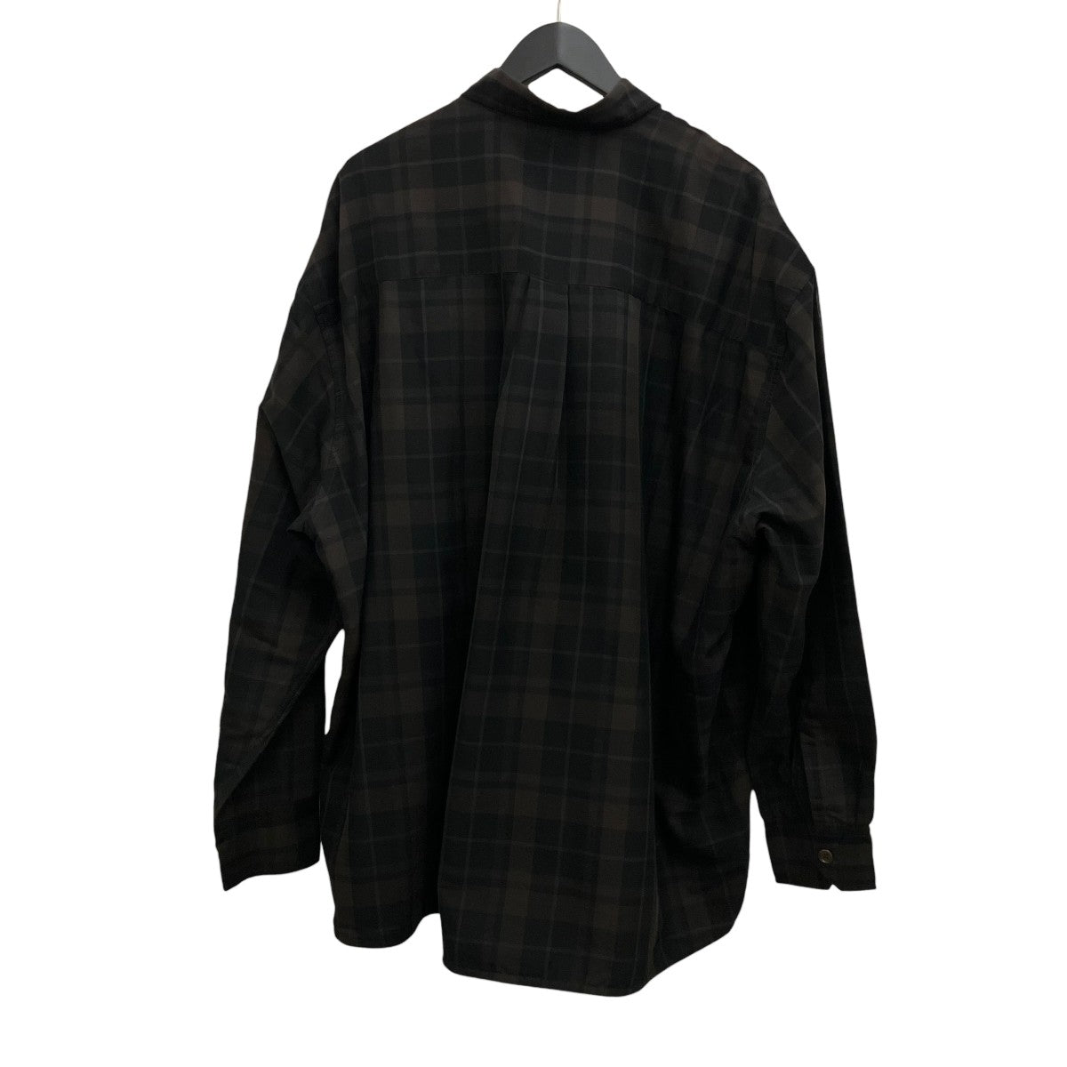 OUR LEGACY 【BORROWED SHIRT】チェックシャツM2252OB 古着・中古-2枚目のアイテム画像