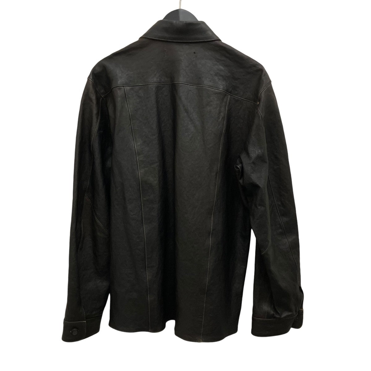 OUR LEGACY(アワーレガシー) 【WELDING SHIRT】レザーシャツM4249WW