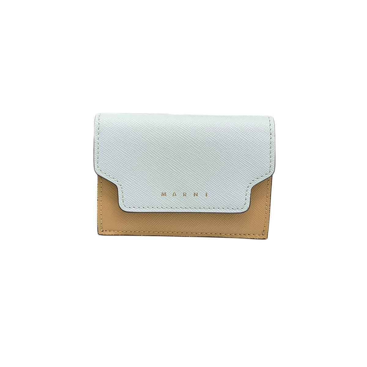 MARNI 20AWサフィアーノレザー三つ折り財布PFMOW02U23 古着・中古-1枚目のアイテム画像