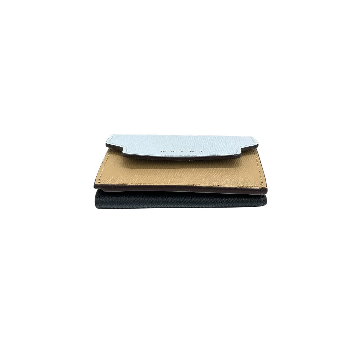 MARNI 20AWサフィアーノレザー三つ折り財布PFMOW02U23 古着・中古-4枚目のアイテム画像