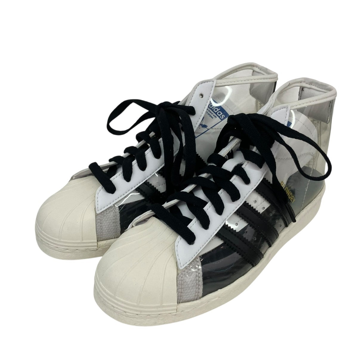 adidas BLONDEY PRO MODEL WHITEクリアスニーカーIG0843 古着・中古-1枚目のアイテム画像