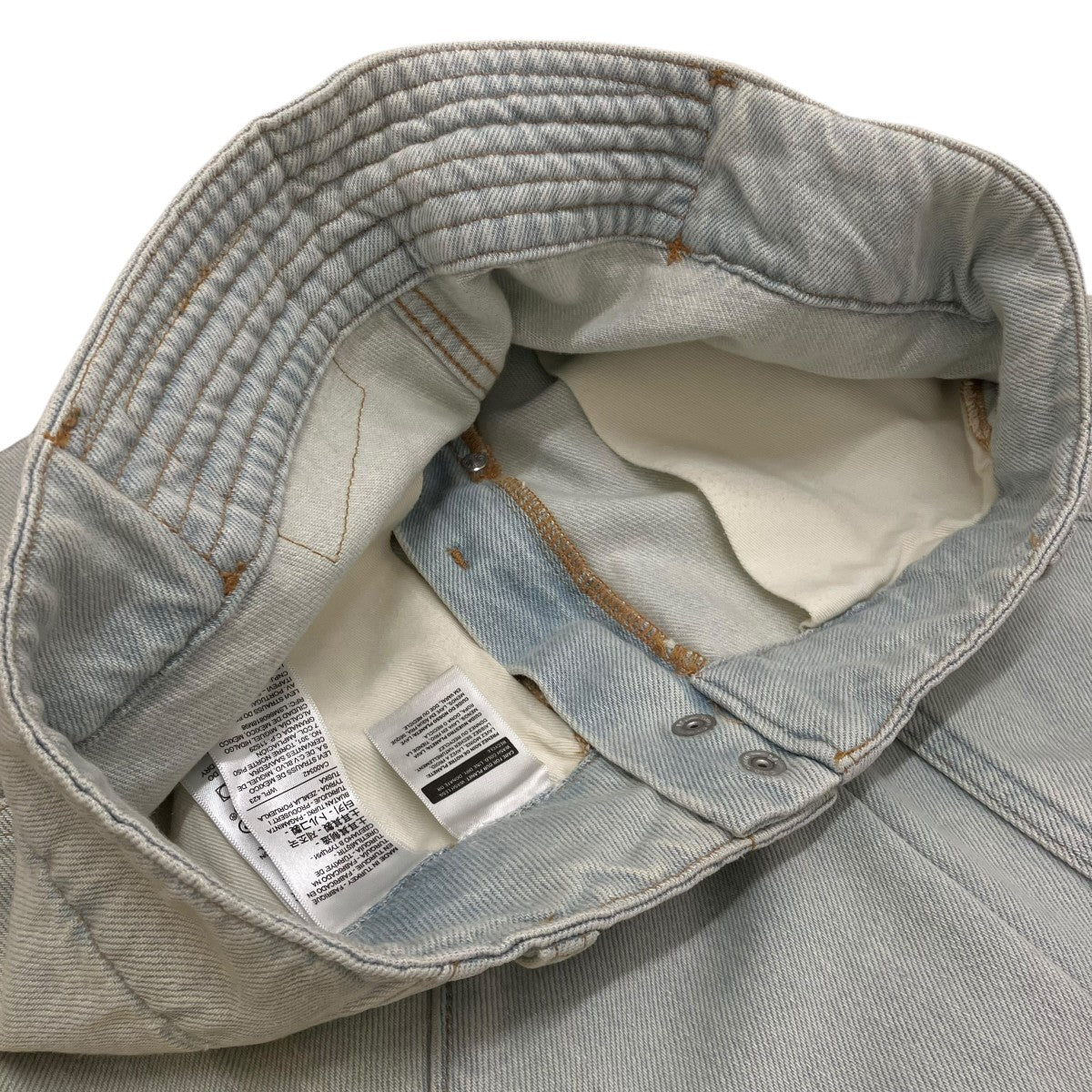 LEVI’S×Kiko Kostadinov ジップデザインデニムパンツPC9-0031P-0001 古着・中古-6枚目のアイテム画像