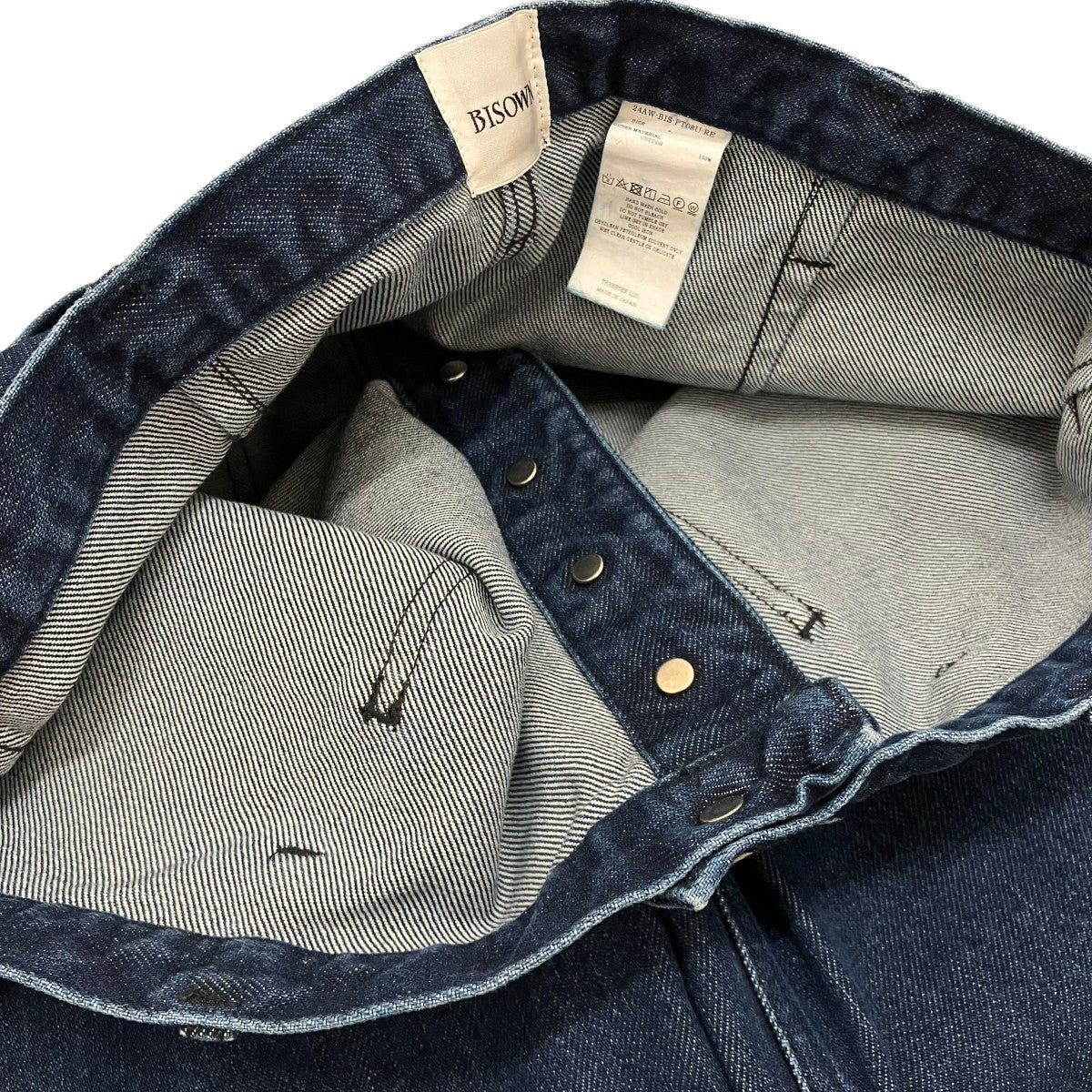 BISOWN デニムパンツ24AW-BIS-PT08U-RE 古着・中古-6枚目のアイテム画像