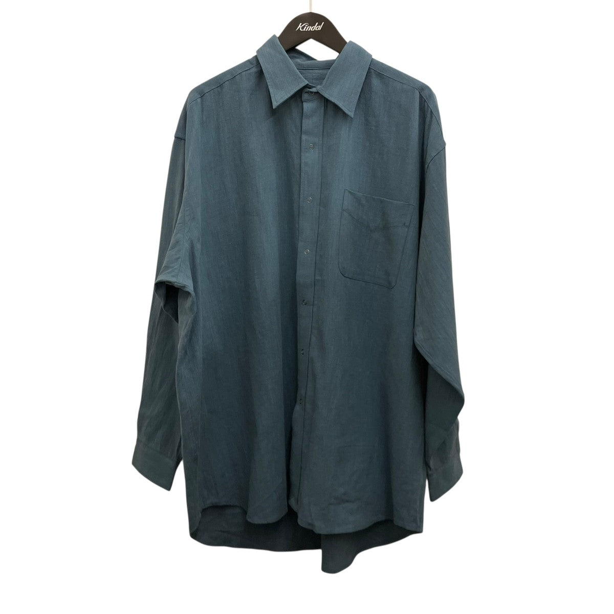 BURLAP OUTFITTER 【L S B．B SHIRT LINEN】リネンシャツ 古着・中古-1枚目のアイテム画像