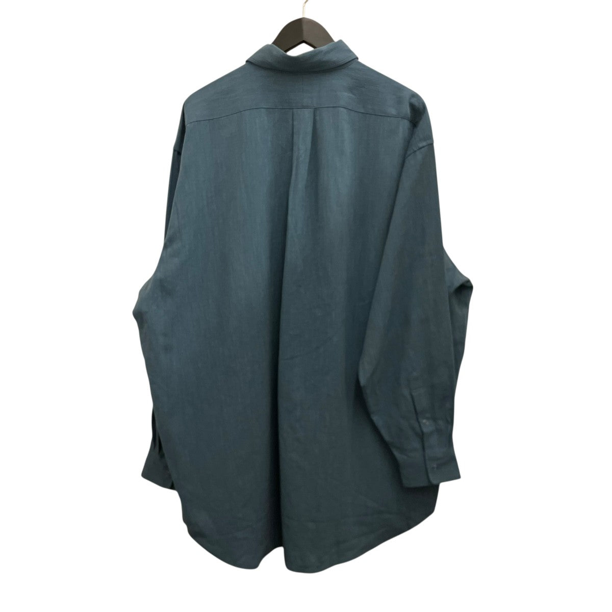 BURLAP OUTFITTER 【L S B．B SHIRT LINEN】リネンシャツ 古着・中古-2枚目のアイテム画像