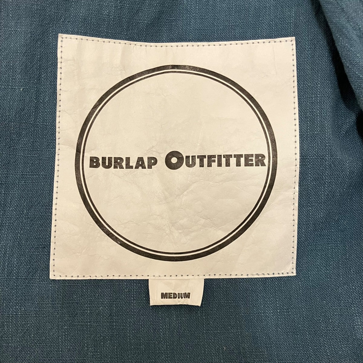 BURLAP OUTFITTER 【L S B．B SHIRT LINEN】リネンシャツ 古着・中古-6枚目のアイテム画像