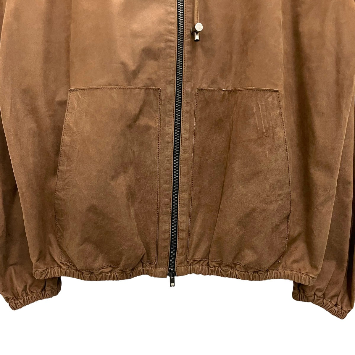 UMIT BENAN レザーフーデッドジャケット96-08-31-08024 古着・中古-4枚目のアイテム画像