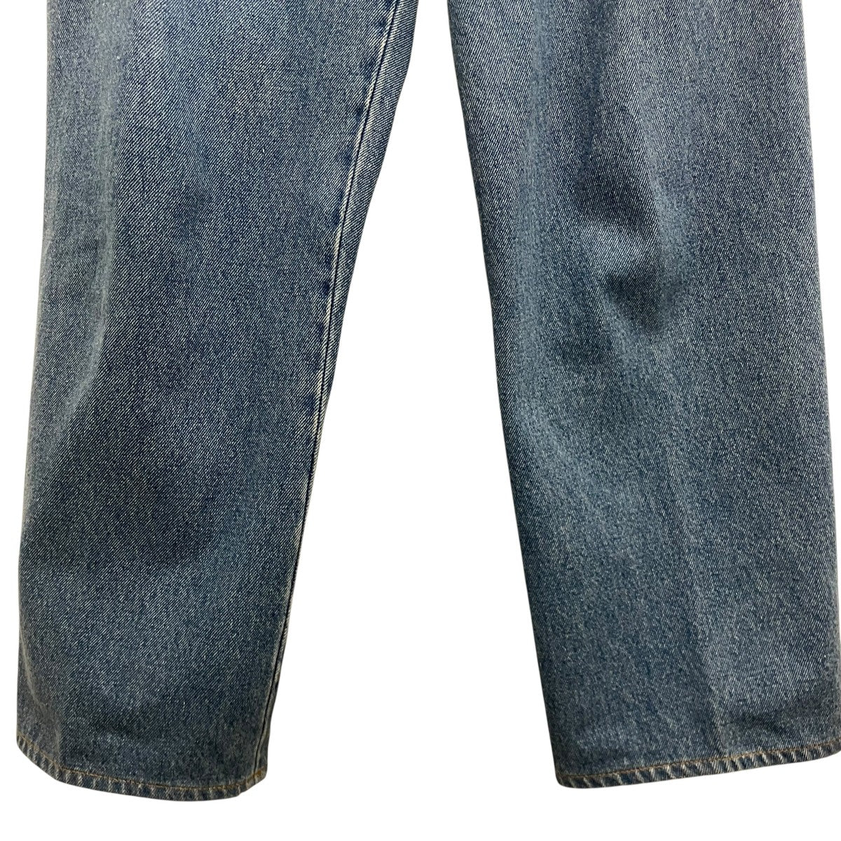 【DENIM PLEATED TROUSERS】デニムパンツ