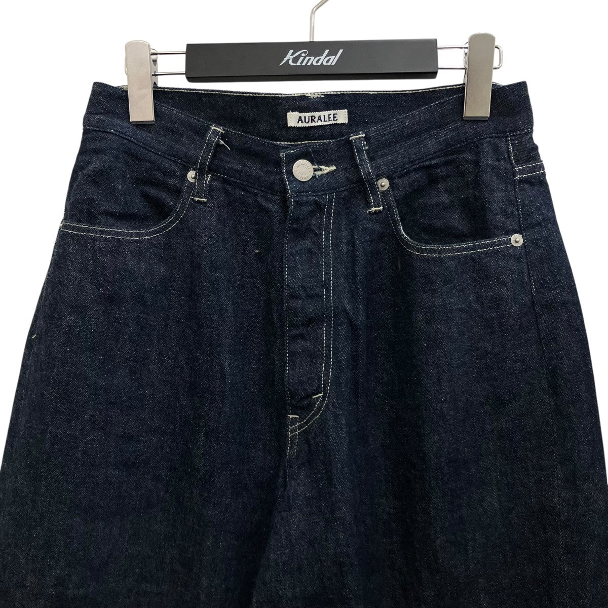 AURALEE 【SELVEDGE LIGHT DENIM PANTS-】デニムパンツA25AP10UH 古着・中古-3枚目のアイテム画像