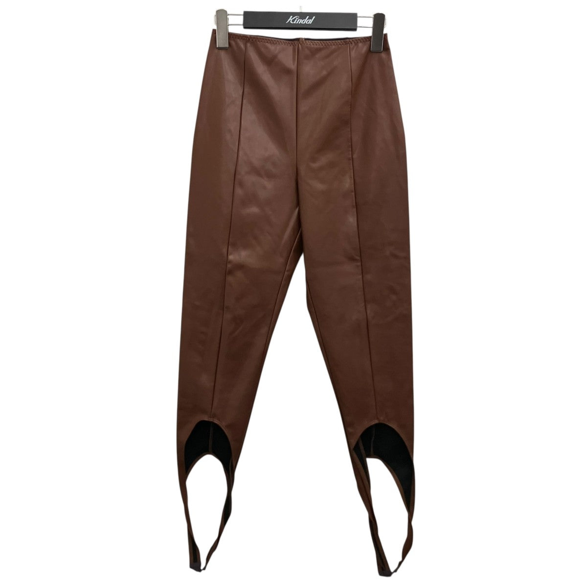 FUMIKA UCHIDA 【STRETCH VEGAN LEATHER STIRRUPS LEGGINGS】ヴィーガンレザーストレッチパンツFU-W-PT005 古着・中古-1枚目のアイテム画像