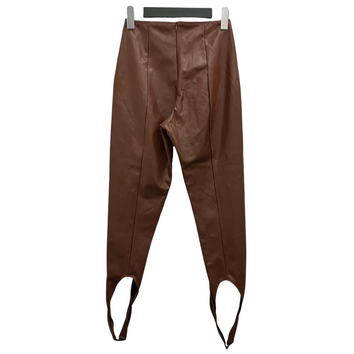 FUMIKA UCHIDA 【STRETCH VEGAN LEATHER STIRRUPS LEGGINGS】ヴィーガンレザーストレッチパンツFU-W-PT005 古着・中古-2枚目のアイテム画像