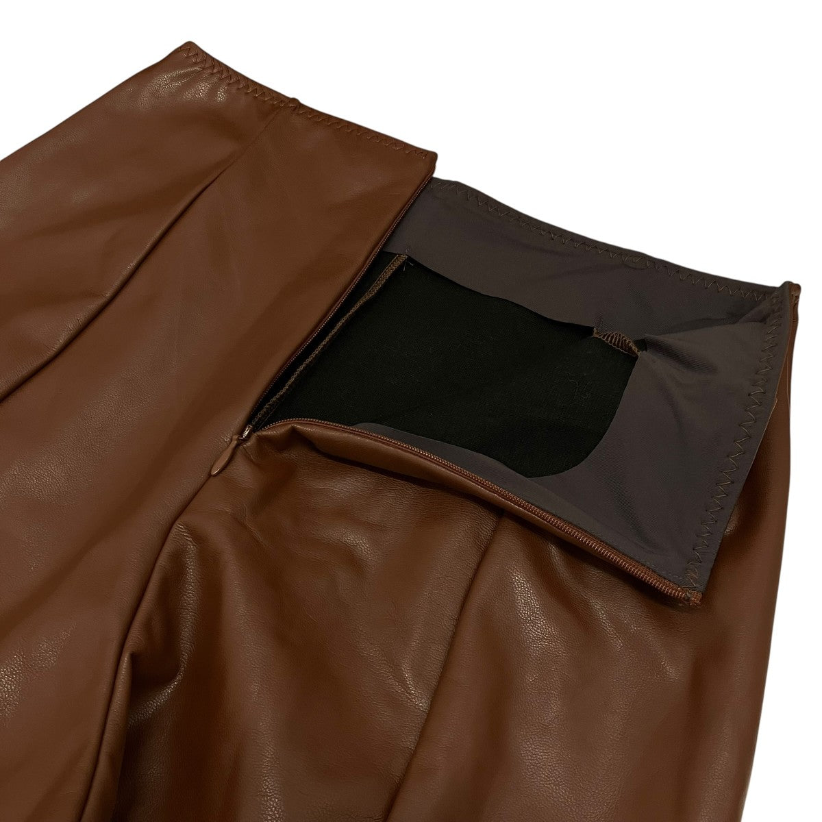 FUMIKA UCHIDA 【STRETCH VEGAN LEATHER STIRRUPS LEGGINGS】ヴィーガンレザーストレッチパンツFU-W-PT005 古着・中古-5枚目のアイテム画像
