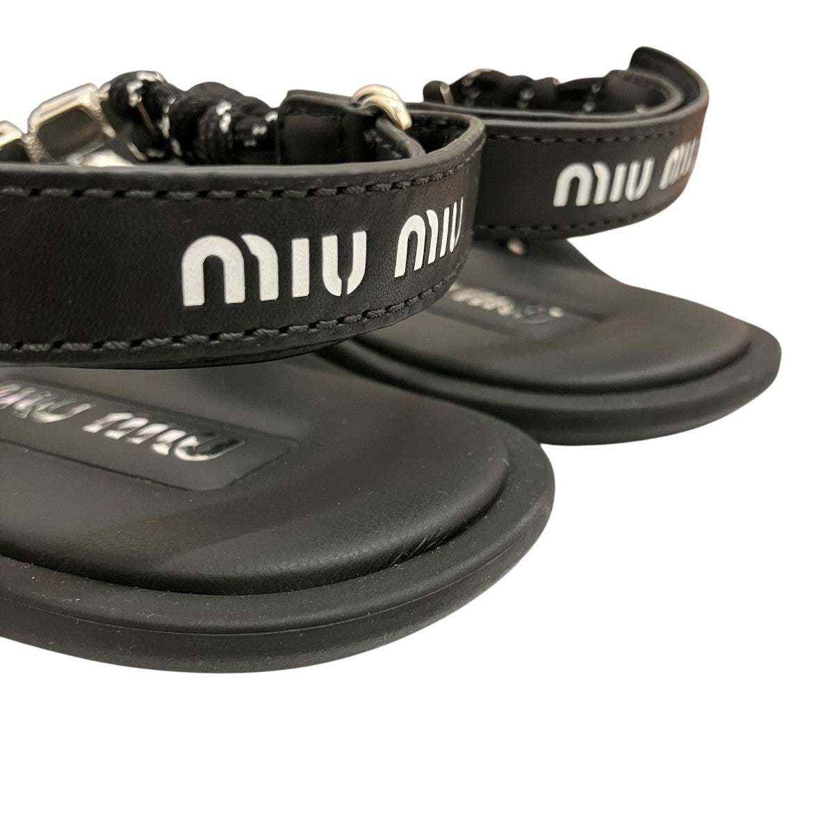 MIU MIU ビジュートングサンダル 古着・中古-7枚目のアイテム画像