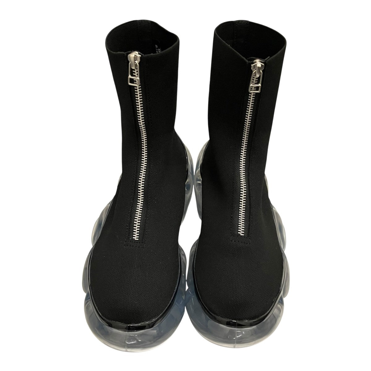 grounds 【MOOPIE KNIT BOOTS】STUDIOUS別注ジップムーピーブーツ 古着・中古-2枚目のアイテム画像