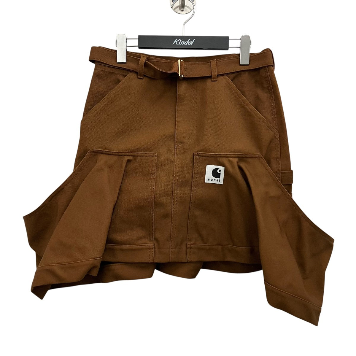 sacai×CarHartt 【Carhartt WIP Skirt】タックスカート25-08086 古着・中古-1枚目のアイテム画像