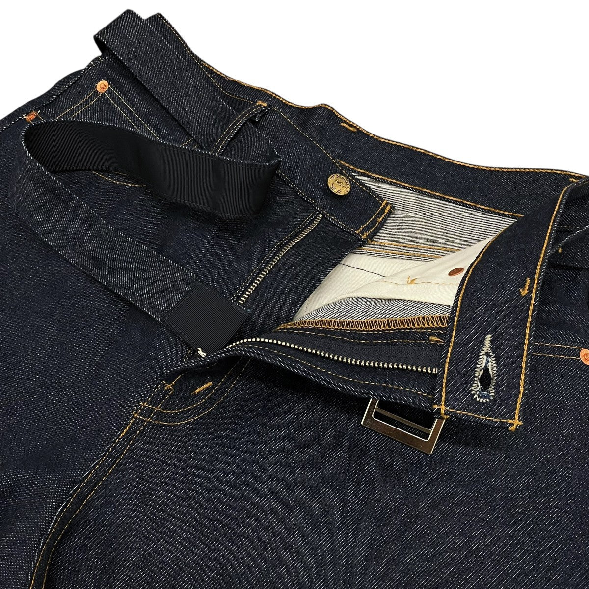 sacai×LEVI’S ベルテッドデニムパンツ25-0962S 古着・中古-5枚目のアイテム画像