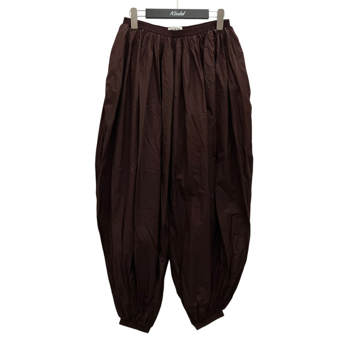 ALAIA 【SOFT NYLON BALLOON PANTS】ナイロンバルーンパンツAA9P1227X074B 古着・中古-1枚目のアイテム画像