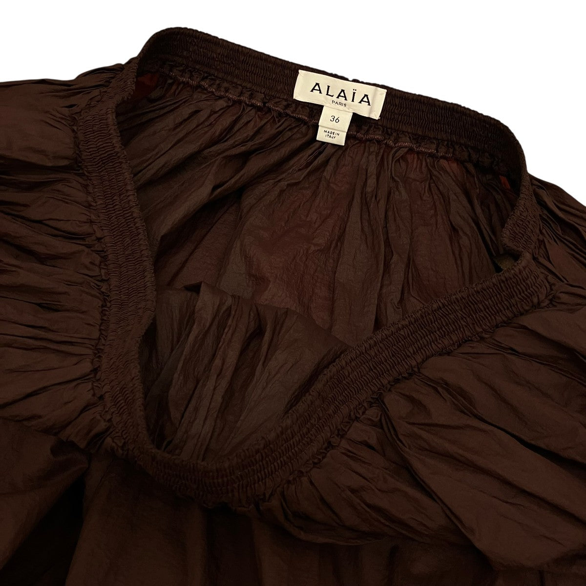 ALAIA 【SOFT NYLON BALLOON PANTS】ナイロンバルーンパンツAA9P1227X074B 古着・中古-5枚目のアイテム画像