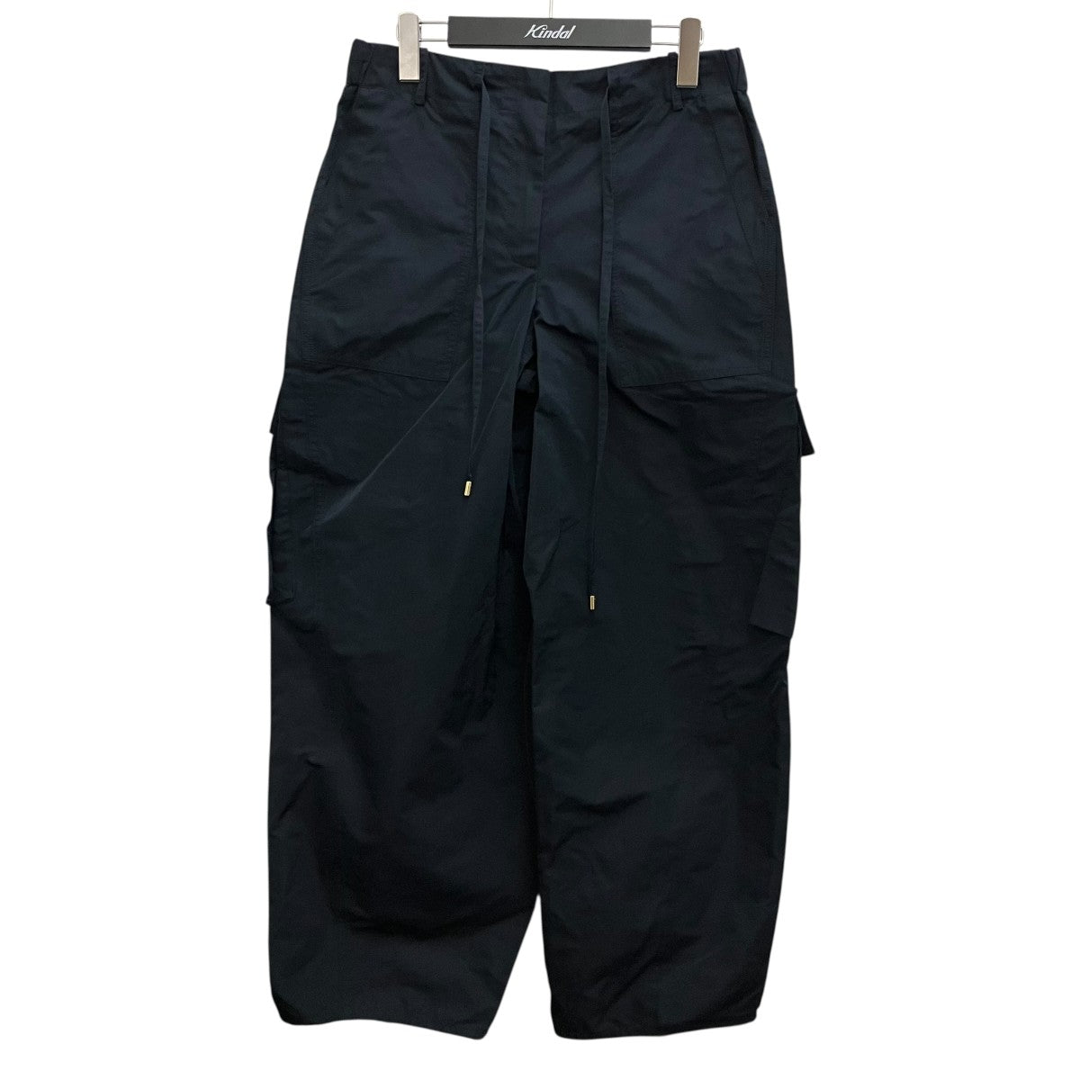 ALAIA シルク混カーゴパンツAA9P1297W128C 古着・中古-1枚目のアイテム画像