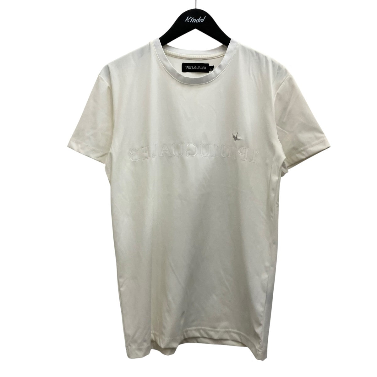 1piu1uguale3 SPORT×MIKURU ASAKURA 【HYBRID CREW MIRROR LOGO TEE SHIR】ロゴTシャツMA004 古着・中古-1枚目のアイテム画像