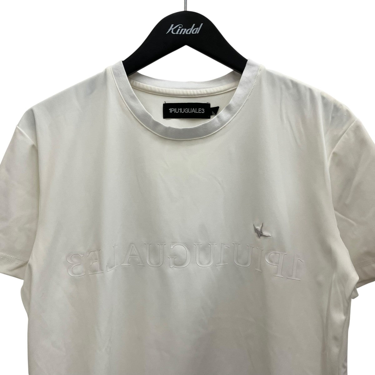 1piu1uguale3 SPORT×MIKURU ASAKURA 【HYBRID CREW MIRROR LOGO TEE SHIR】ロゴTシャツMA004 古着・中古-3枚目のアイテム画像