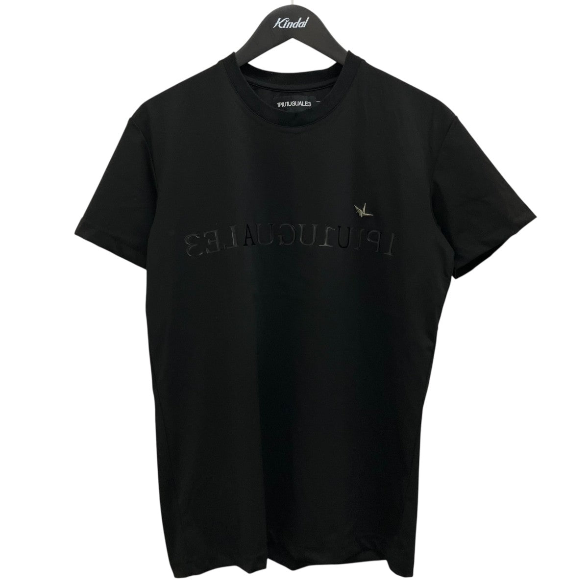1piu1uguale3 SPORT×MIKURU ASAKURA 【HYBRID CREW MIRROR LOGO TEE SHIRT 】ロゴTシャツ 古着・中古-1枚目のアイテム画像