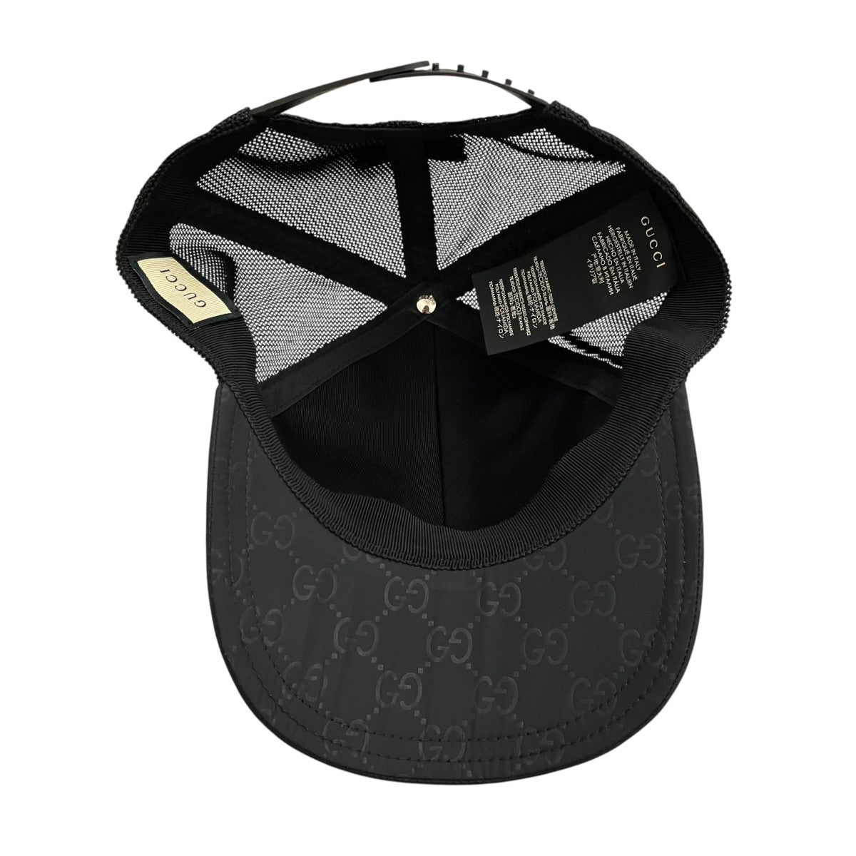 GUCCI GG ナイロン メッシュ キャップ 古着・中古-5枚目のアイテム画像