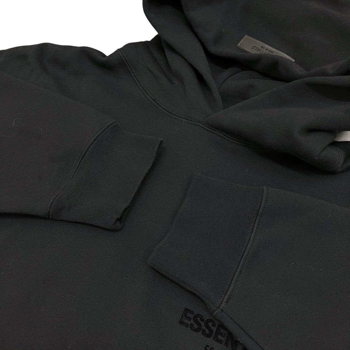 FOG ESSENTIALS ロゴプルオーバーパーカー 古着・中古-5枚目のアイテム画像