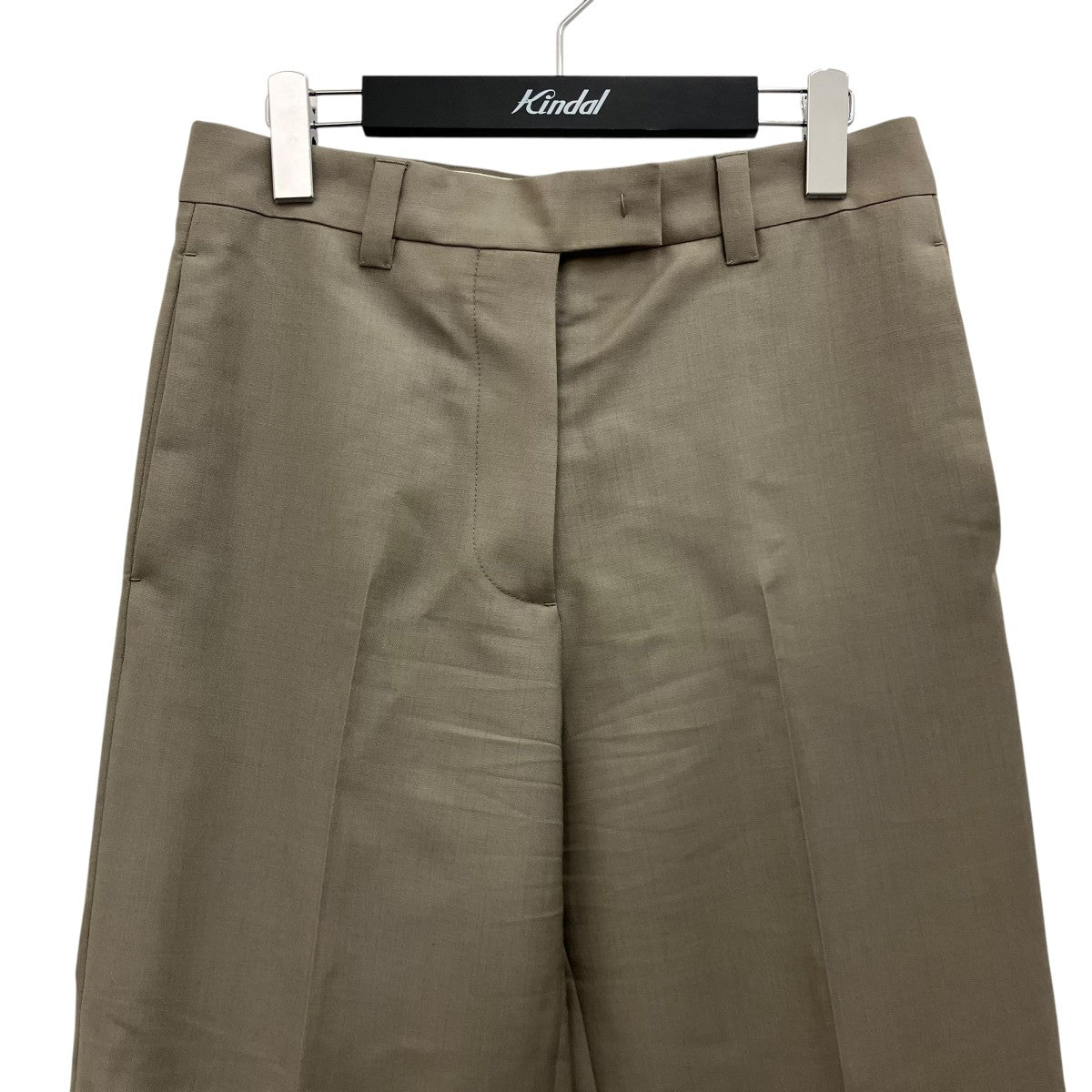MIU MIU キッドモヘヤ パンツMP1942 古着・中古-3枚目のアイテム画像