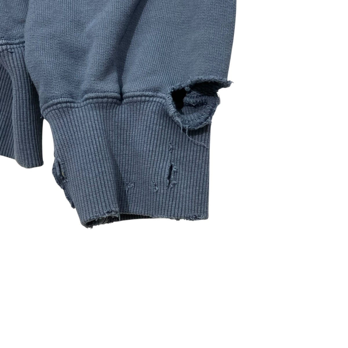 FLAGSTUFF ユーズド加工ヘビーウェイトクルーネックスウェット22AW-FS-28 古着・中古-4枚目のアイテム画像