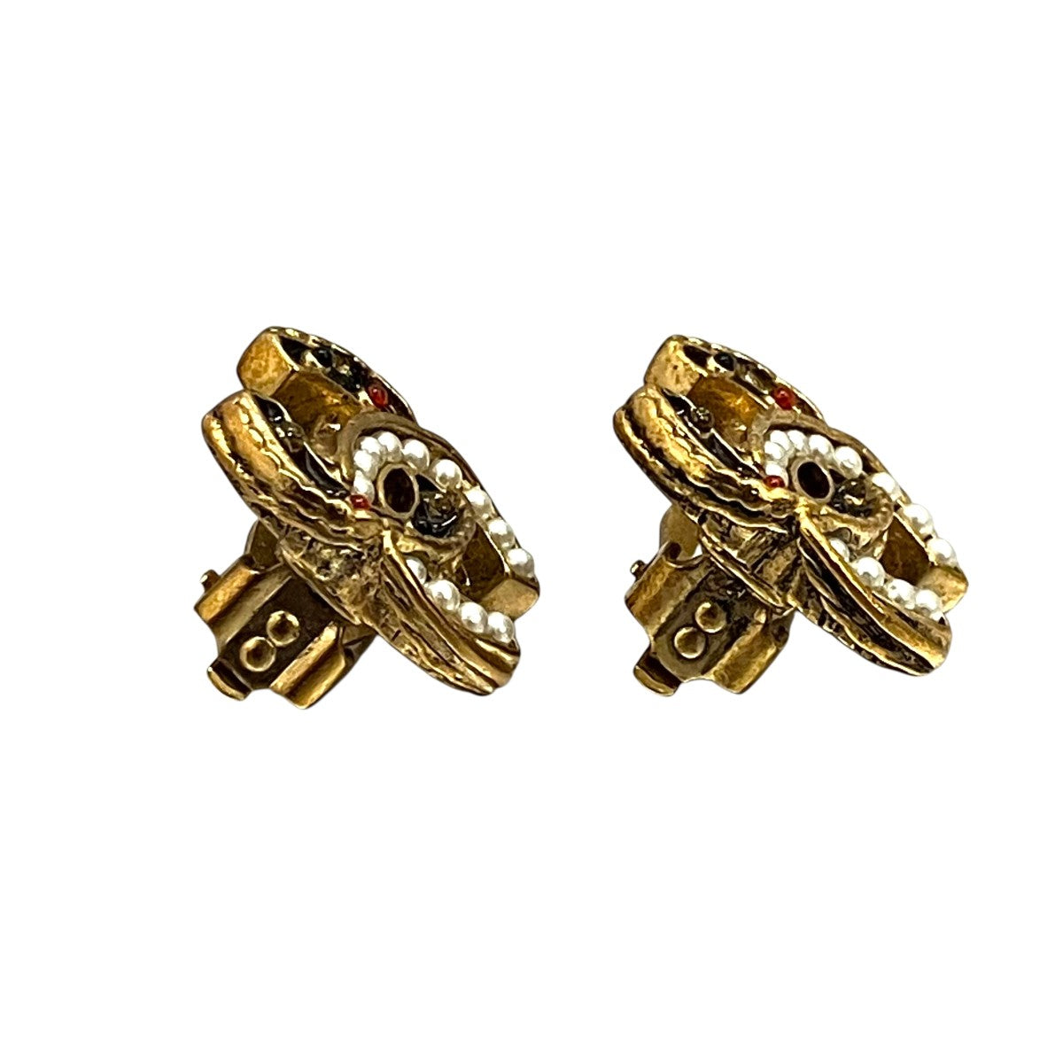 CHANEL パール装飾ココマークイヤリング 古着・中古-3枚目のアイテム画像