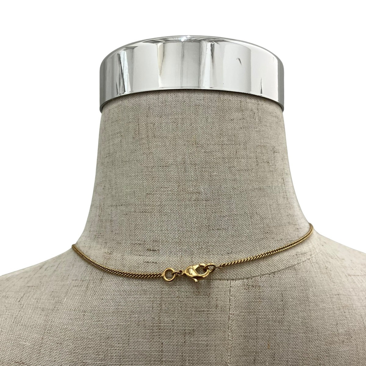 CHANEL ココマーク＆ストーンネックレス 古着・中古-3枚目のアイテム画像